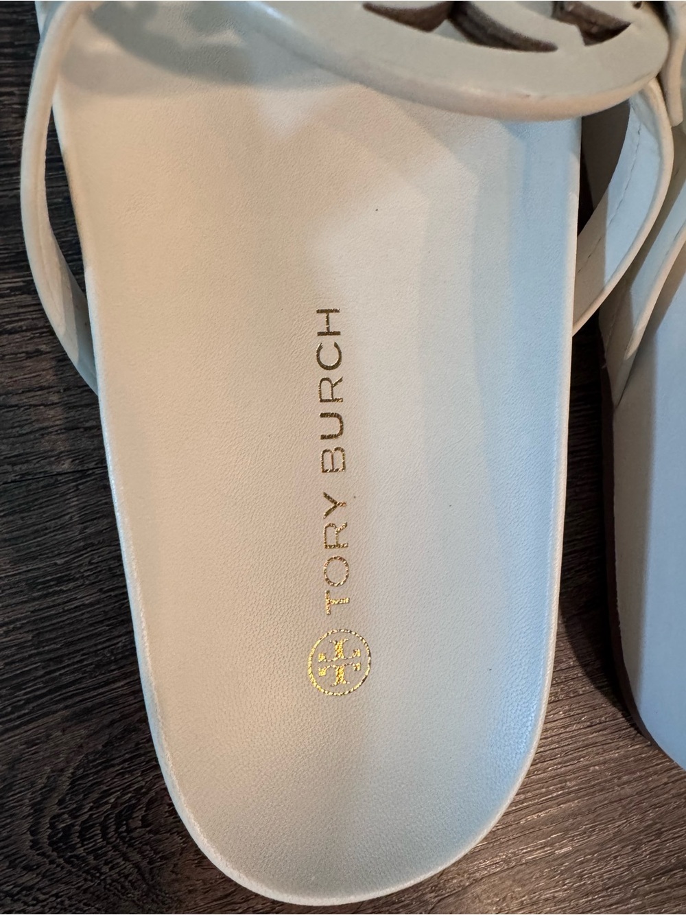 Tory Burch Miller Cloud Sandals – White – Minimal Luxury Summer Slide - Picture 6 of 8